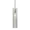 Besa Lighting Juni 16 Stem Pendant, Clear Bubble, Satin Nickel, 1x60W Incandescent 1TT-JUNI16CL-SN - alternate 1